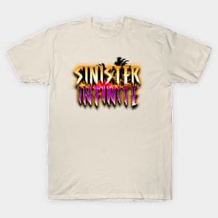 SINISTER INFINITE 80s Text Effects 2 T-Shirt